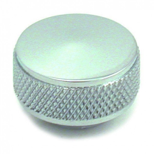 [1758] Air Cleaner Nut Knurled Billet Chrome Holley Edelbrock Rochester Quadrajet