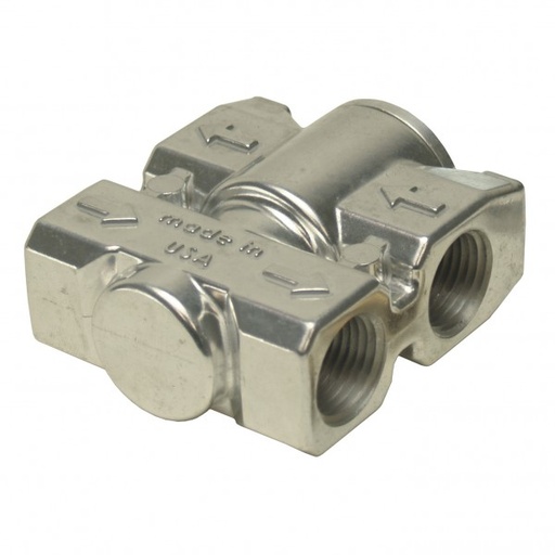 [25719] Derale Billet Style Aluminum Fluid Control Thermostat with 1/2" NPT ports