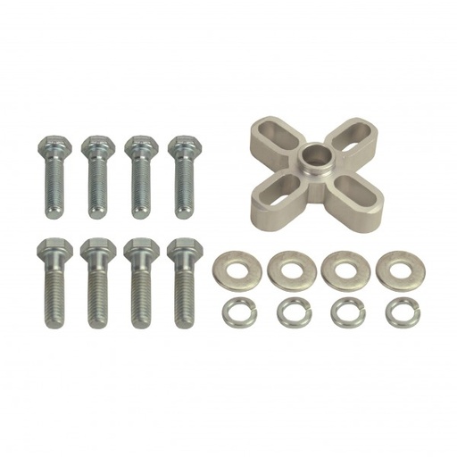 [31500] Engine Fan Spacer 1/2" Thick (Female 5/8" Pilot) Aluminium Kit Derale