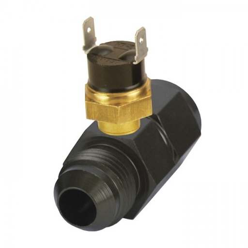 [35021] Derale In-Line Fan Control Thermostat Premium 180 Degree -8AN fittings