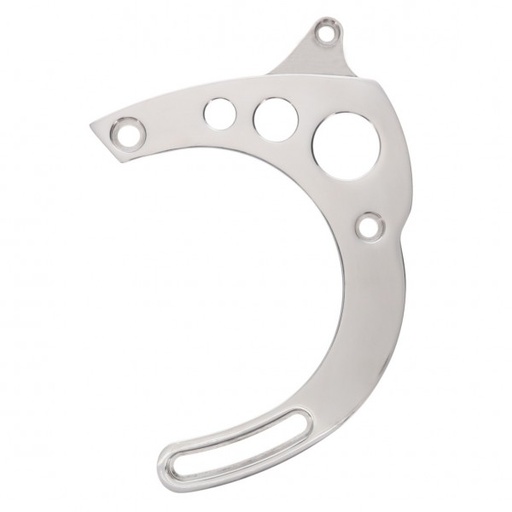 [41343] Alternator Bracket Mid Mount Big Block Ford Polished