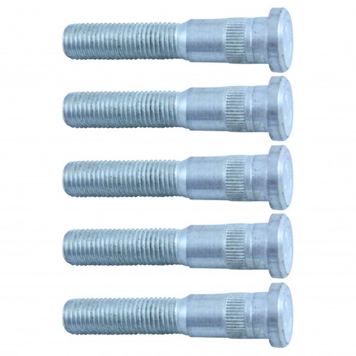 [42105] Extra Long Wheel Stud M12 x 1.5mm x 67mm length - Pack 5
