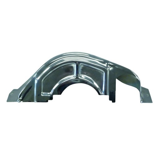 [43103] Flywheel (Inspection) Dust Cover Chev SB to GM Turbo 700R4 Chrome