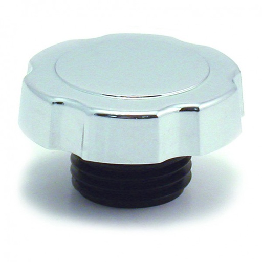 [4320] Oil Filler Cap Screw In General Motors cars from 1987 on. Triple chrome-plated