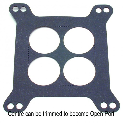 [469] Carburettor Base Gasket Multi Purpose 4 Individual Ports Squarebore