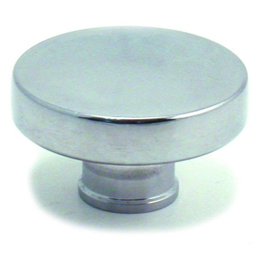 [4909] Valve Cover Oil Cap Push In 1"(25mm) Neck Alloy Polished Smooth