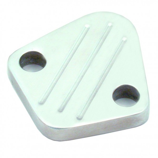 [4947] Fuel Pump Block Off Plate Holden 6 149-161-179-186-202 Billet Alloy