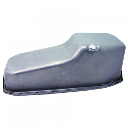 [5501] Oil Pan Sump Chevrolet Small Block 1980-85 305-350 Raw 2pce Rear Main