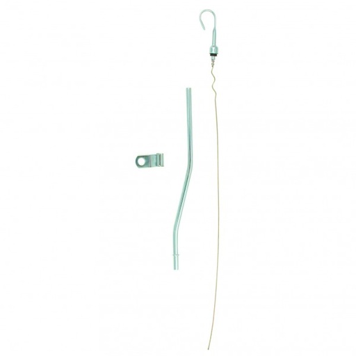 [5723] Engine Dipstick Tube Chrome Ford V8 Windsor 260-289-302 Chrome Finish