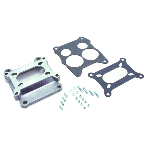 [5774] Carburettor Adaptor Holley/Rochester 2 barrel carburetor to Quadrajet manifold.