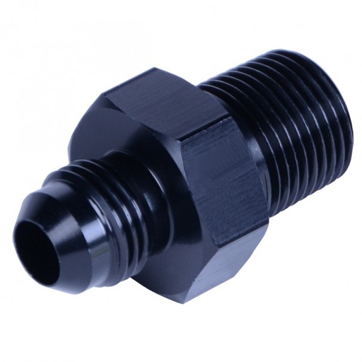 [59206] Aluminum Cooler/Adapter Fitting -6AN x 3/8" NPT Male Derale