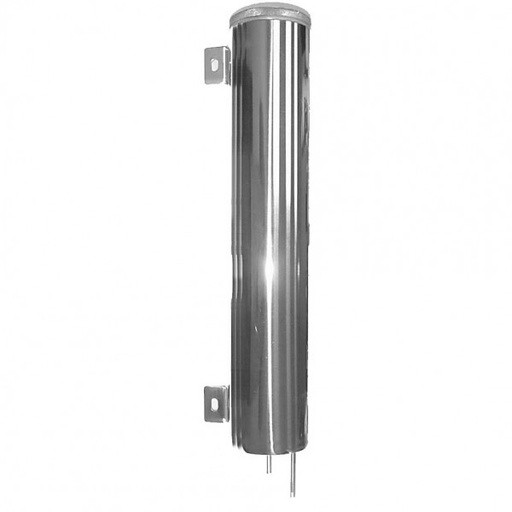 [6541] Radiator Overflow Tank 3" (75mm) x 16" (405mm) Polished Stainless Steel 1475ml
