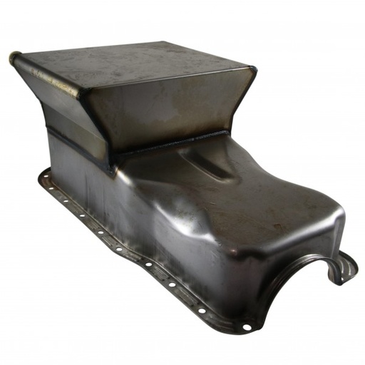 [66-669] Oil Pan Ford Windsor 351 1965-87 Extra Capacity Front Sump Raw