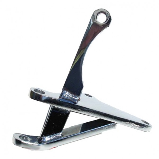 [66-735] Alternator Bracket Upper Long Arm Chevrolet Big Block V8 Swp Chrome Plated