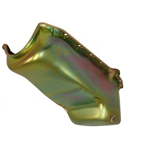 [66-812] Oil Pan Chevrolet Small Block 283-305-327-350 1980-86 High Performance Zinc