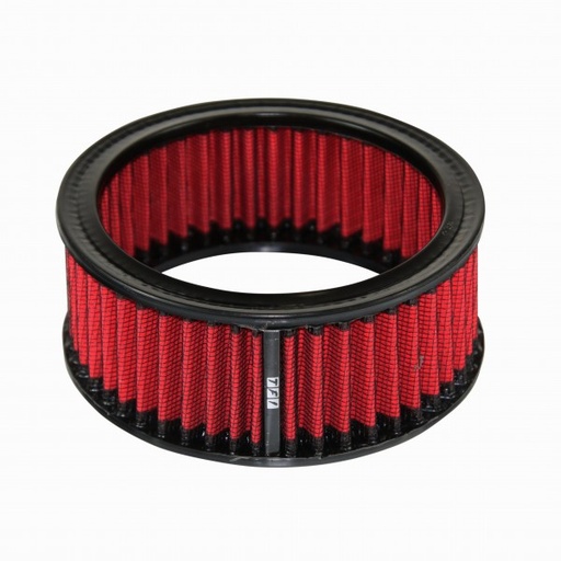 [68-002] Air Cleaner Filter Element Red 6-3/8"Inch Wide 2.5"Inch Tall Round Cotton