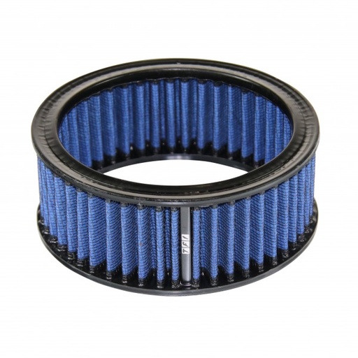 [68-003] Air Cleaner Filter Element Blue 6-3/8"Inch Wide 2.5"Inch Tall Round Cotton