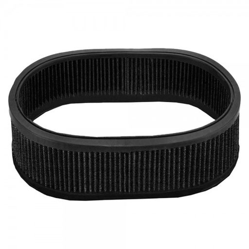 [68-260] Air Filter Element Black 15"Inch Long 4"Inch Tall Oval High Performance Cotton