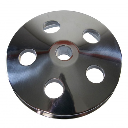 [69-276] Pulley GM/Ford Power Steering Pump Single Groove Press Fit Alloy 5/8" Shaft