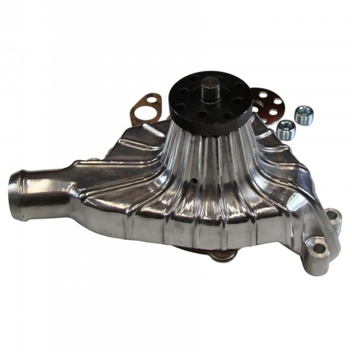 [69-304] Water Pump Ford Cleveland V8 302-351-400 Polished Alloy Hi Volume