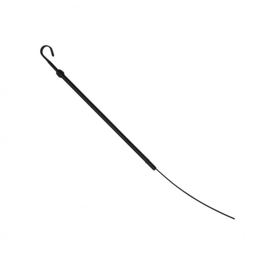 [69-347] Engine Dipstick Tube Chrysler Mopar V8 Small Block 318-340-360 Black Plated
