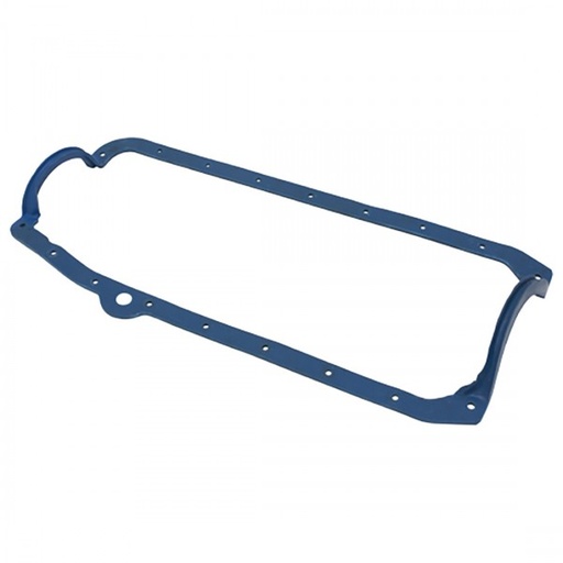 [69-580] Oil Pan Gasket 1 Pce Rubber Neoprene Chevrolet Sm Block 1955-79 Thick Front Seal