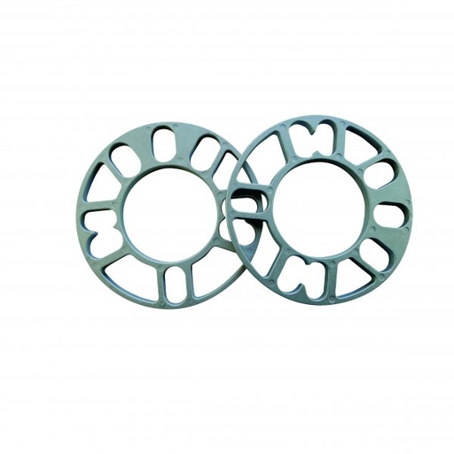 [7095] Wheel Spacers Slip On 4/5 Stud 4/5x100PCD 8mm Thick Set of 2