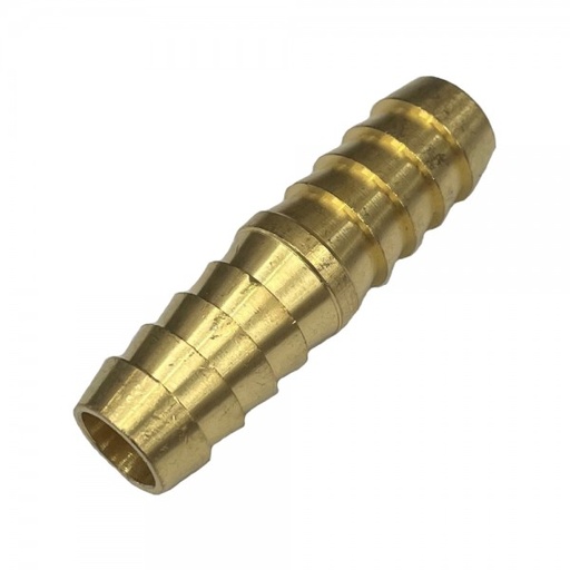 [BJ12] Brass Straight Male Joiner 1/2" (12.7mm) Barbed Hose Tube Ends
