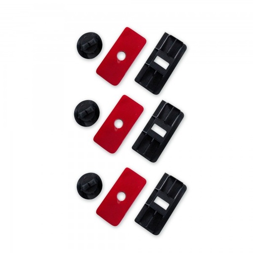 [LAT3] Aunger Louvre Fitting Kit Rear Louvre Mounting Clips set of 3 (LAT3)