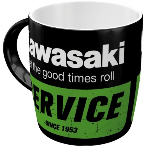 [NA43085] Nostalgic Art 330ml Ceramic Mug - Kawasaki Service