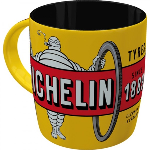[NA43088] Nostalgic Art 330ml Ceramic Mug - Michelin Yellow
