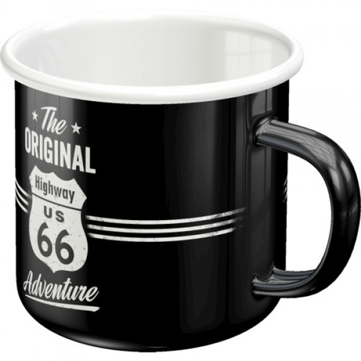 [NA43204] Nostalgic Art 360ml Enamel Mug - Route 66 Adventure