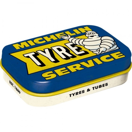 [NA81477] MintBox: Michelin Tyres Size:4x6 x1.6cm sugar free mints 34gm