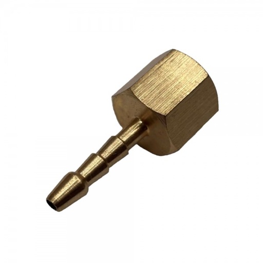 [P1001] Female Connector 1/8" (3.2mm) Hose Tube End to 1/8" (8.6mm) Female BSP Thread