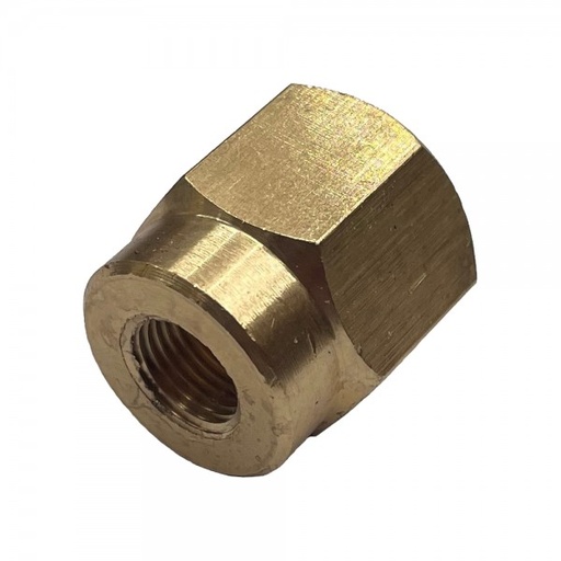 [P2902] Brass Hex Reducing Socket 3/8" (15mm) Female BSP Thread to 1/8" (8.6mm) Female BSP Thread