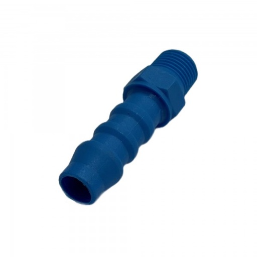 [PLMT818] Nylon Plastic Male Tail Fitting 5/16" (7.9mm) Hose Tube End to 1/8" (9.7mm) Male BSP Thread