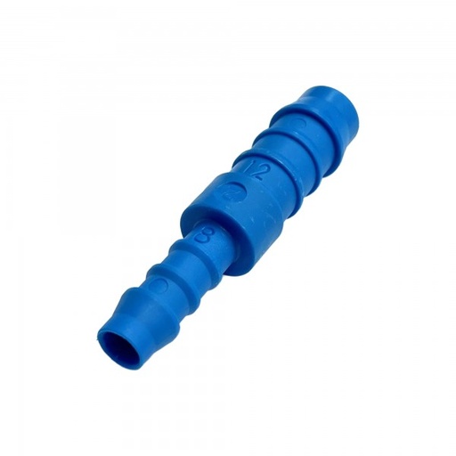 [PR128] Nylon Plastic Straight Reducing Joiner 1/2" (12.7mm) to 5/16" (7.9mm) Hose Tube End