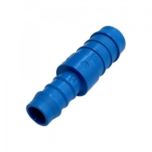 [PR1914] Nylon Plastic Straight Reducing Joiner 3/4" (19.1mm) to 9/16" (14mm) Hose Tube End