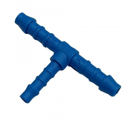 [PRT65] Nylon Plastic Reducing Tee 1/4" (6.3mm) x 1/4" (6.3mm) to 3/16" (4.8mm) Hose Tube End
