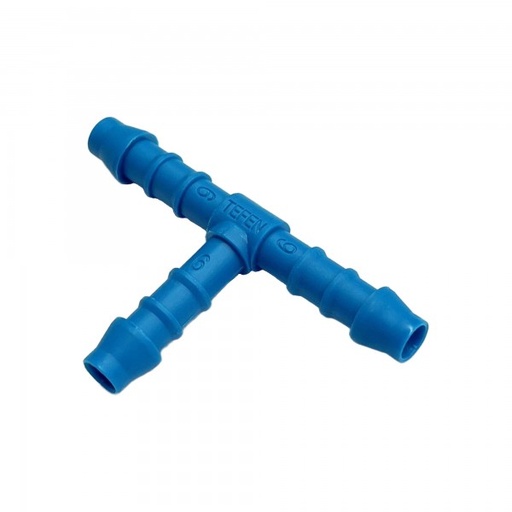 [PT6] 3-Way Nylon Plastic Tee Piece 1/4" (6.3mm) Barbed Hose Tube Ends