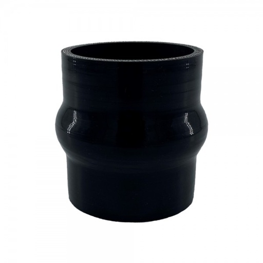 [SH-HU-57-76-BLK] Silicone Hose Black Hump 57mm ( 2.25") ID, 76mm Length