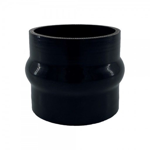 [SH-HU-83-76-BLK] Silicone Hose Black Hump 83mm (3.25") ID, 76mm Length