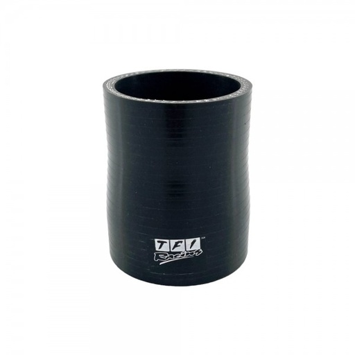 [SH-R-51-45-BLK] Silicone Hose Black Reducer Coupling 51 to 45mm (2" to 1.75") ID, 76mm Length