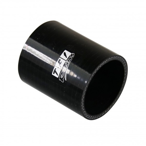 [SH-S-54-76-BLK] Silicone Hose Black Coupling Straight 54mm (2-1/8") ID, 76mm (3") Length